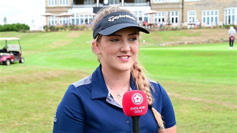 English Womens Amateur Championship 2022 Day Three Katie Stephens Interview Youtube