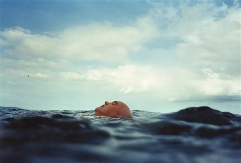 Sea Swim Head Above Water Lara Goodband Contemporary Art