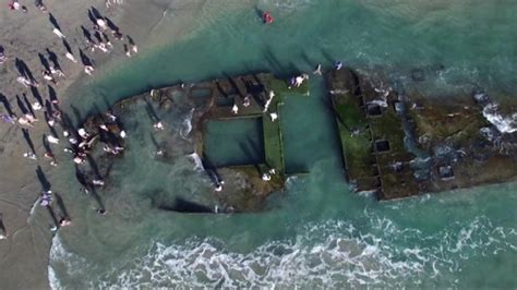 Shipwreck Emerges Off California Coast After 8 Decades Cnn Video