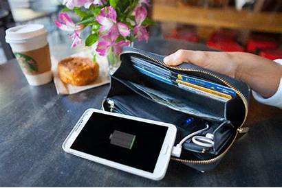 Phone Charger Wallet Power Gifts Android Wireless