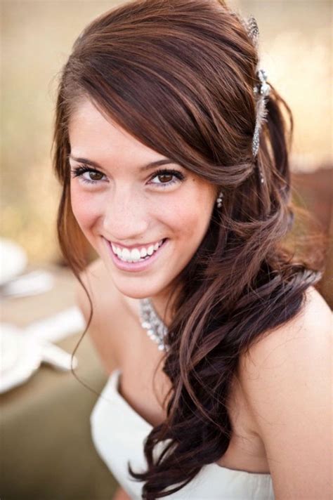 15 Inspirations Wedding Hairstyles For Long Hair To The Side