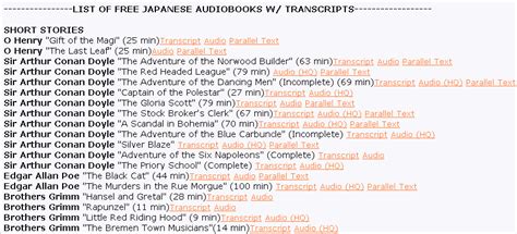 How to say a japanese address. You can read - and listen to - the same novel in Japanese ...