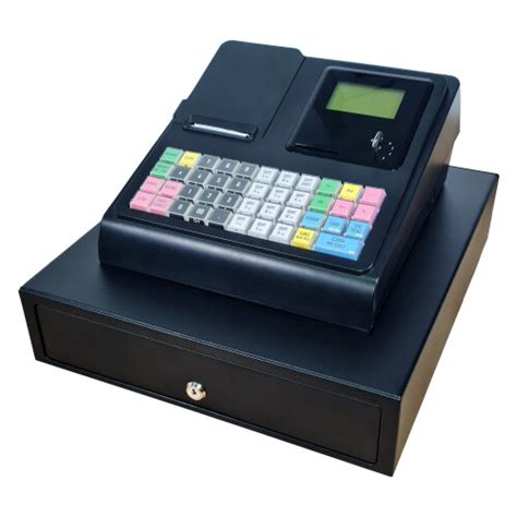 Crg100 Black Cash Register Till And Drawer On Onbuy
