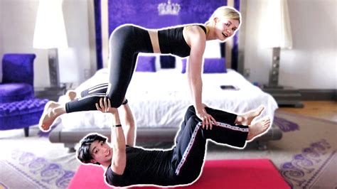 Couples Yoga Challenge International Couple Youtube