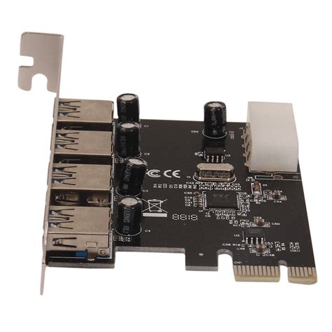 The visiontek usb 3.0 pci express card allows you to connect multiple usb peripherals to your pc without the expense of replacing your motherboard. PCI-E To USB 3.0 Card (4-Port)