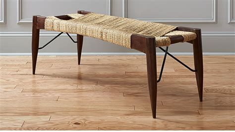 Wrap Woven Rope Bench Cb2