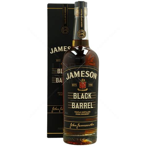 Jameson Black Barrel Irish Whiskey 07l 40 Vol Jameson Whisky
