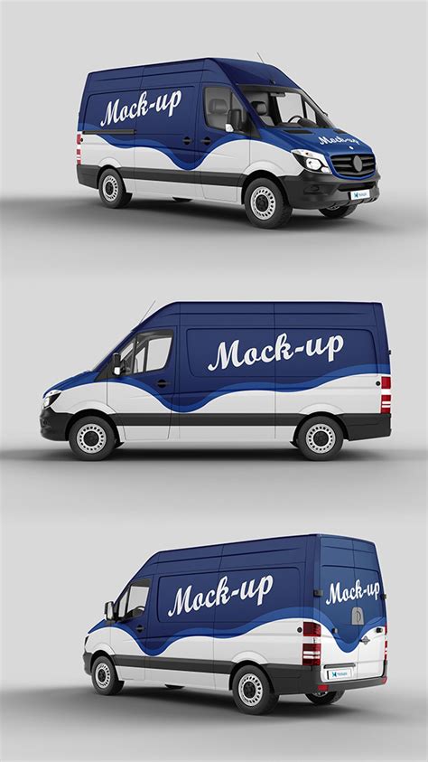 Download Professional Van Branding Mockups | Design | Graphic ...