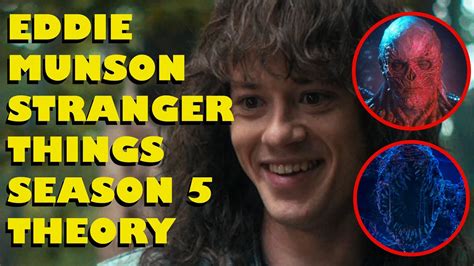 Eddie Munson Stranger Things Season 5 Theory Youtube