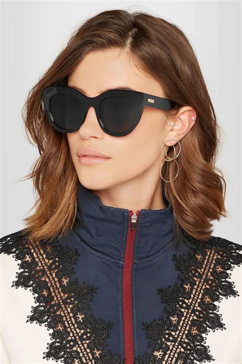 Le Specs Air Heart Sunglasses Black — Imwim Heart Sunglasses