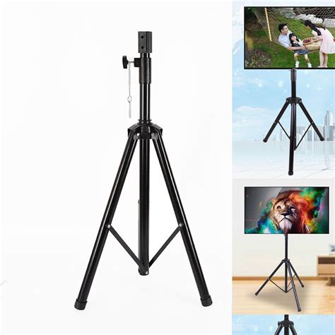Portable Tripod Tv Stand Television Lcd Monitor Mount Up To 32” 50