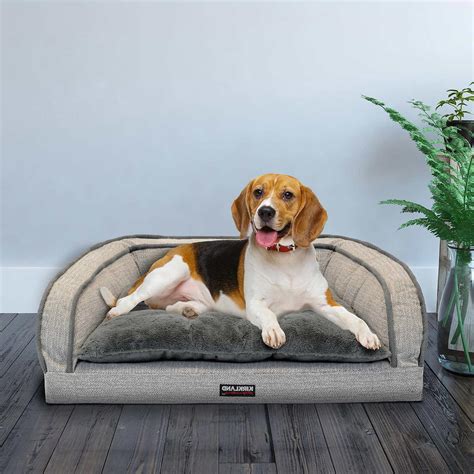 We've put together a kirkland dog bed review with the pros & cons, & a buyer's guide with alternate dog bed options you might consider. Kirkland Signature 25" x 35" Dog Bed Gray