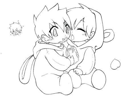 Emo Couple Coloring Pages At Free