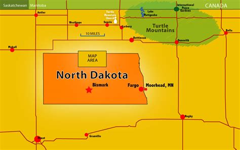The Ann Adeline Dravland Story Map Of North Central North Dakota