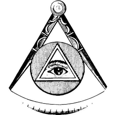 Freemasonry Symbol Eye Of Providence Illuminati Masonic Lodge Symbol