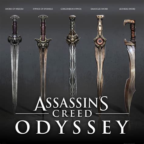 Assassin S Creed Odyssey Weapon Concept Gabriel Blain On Artstation At