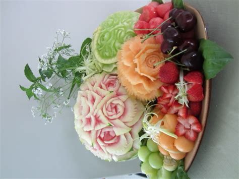 Melon And Fruit Carving Thai Creations