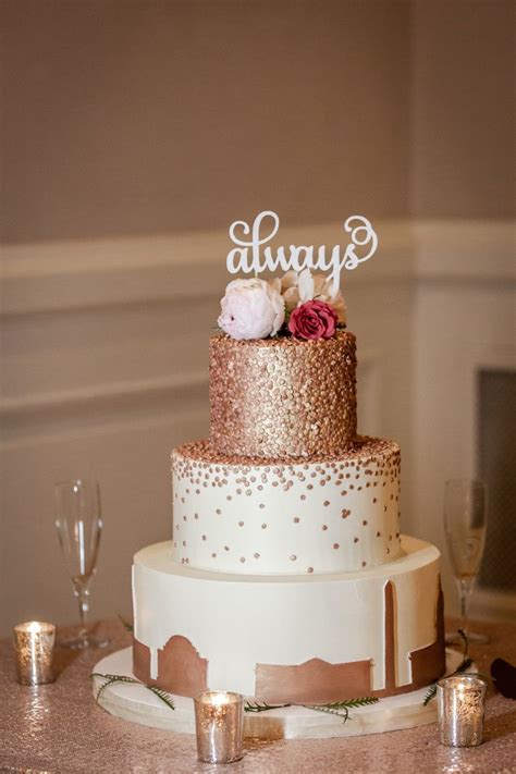 Decoration ready for birthday with birthday cake with candles, balloons, sweets and gift, illustration. Ideas For Rose Gold Cake Sprinkles : Cake Decorations