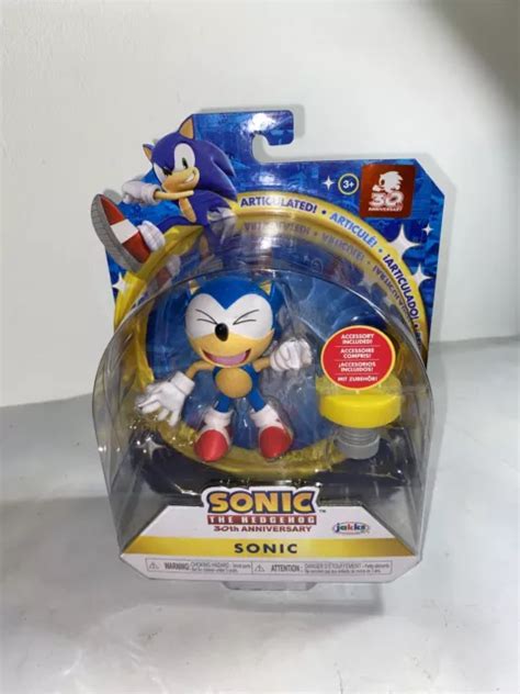 Jakks Sonic The Hedgehog Th Anniversary Sonic Articulated Figure