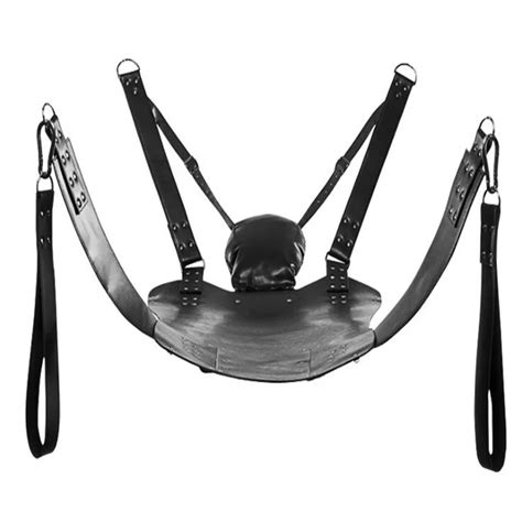 Top Quality Genuine Leather Sex Sling Adult Flirting Hammock Lover Sex