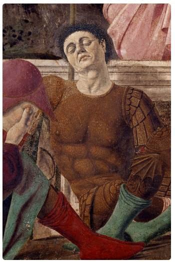 Piero Della Francesca La Resurrezione Dettaglio Museo Civico Di