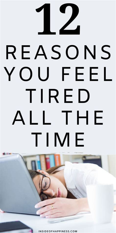 12 Reasons Why You Feel Tired All The Time And How To Fix It In 2020