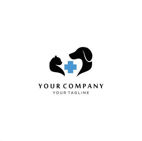 pet care logo design template 14399159 Vector Art at Vecteezy