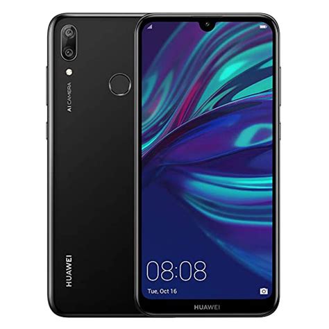 Huawei Y7 2019 32gb Single Sim Midnight Black Buy Online In South