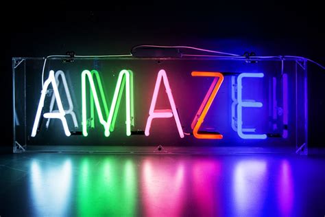 Neon Amaze Hire Kemp London Bespoke Neon Signs And Prop Hire
