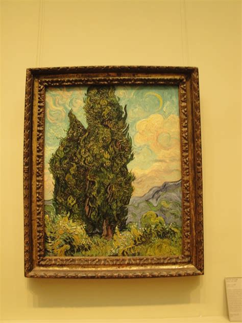 The metropolitan museum of art, colloquially the met, is located in new york city and is the largest art museum in the united states. Vincent Van Gogh "Cypresses" 1889 | Mrs. Hood's Art Room