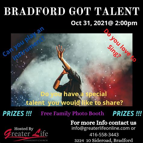 Local Church Hosting Upcoming Talent Contest Bradford News