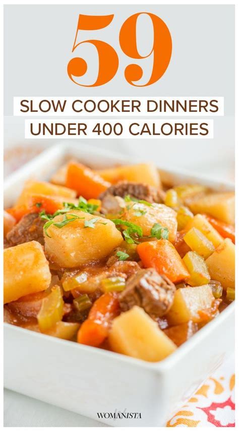 59 Healthy Slow Cooker Dinners Under 400 Calories Slow Cooker Dinner