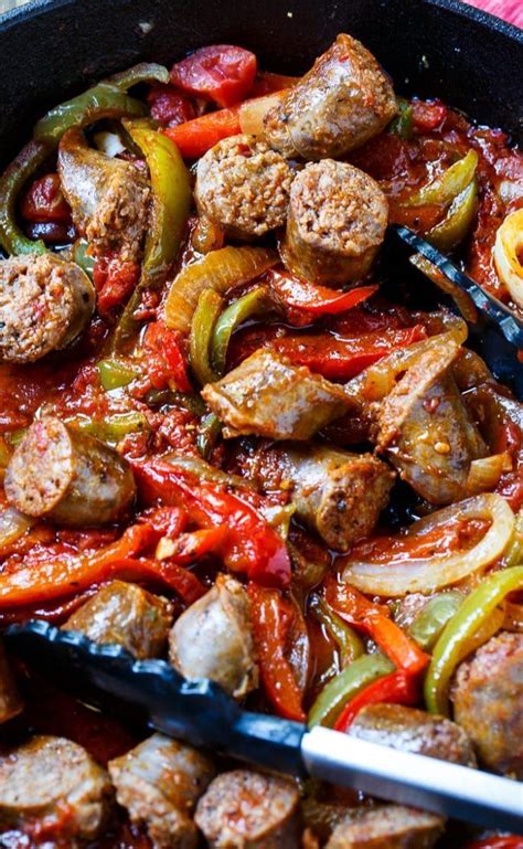 Italian Sausage And Peppers Recipe Sausage Dishes Italian Sausage