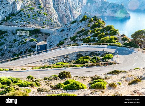 Cap Formentor Mallorca Spain Winding Roads Stock Photo Alamy
