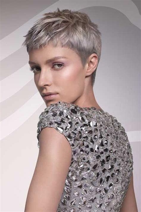 Short wavy haircuts and hairstyles are versatile: 20 Best of Short Haircuts With Gray Hair