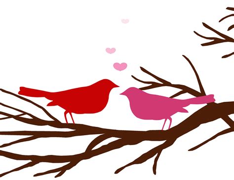 Love Bird Clipart Silhouette Free Download On Clipartmag