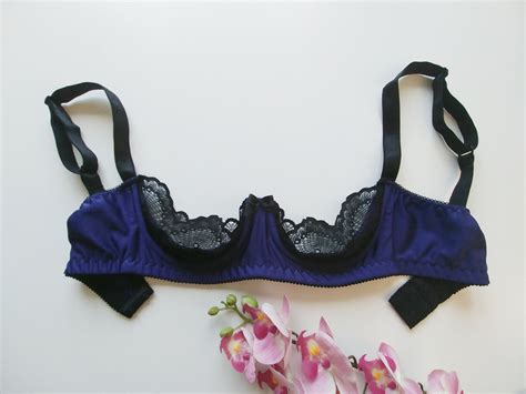 Shelf Bra Lucy Quarter Cup Bra With More Color Combinations Etsy Uk