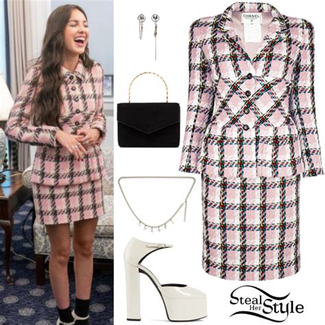 Olivia Rodrigo Pink Tweed Jacket And Skirt Steal Her Style