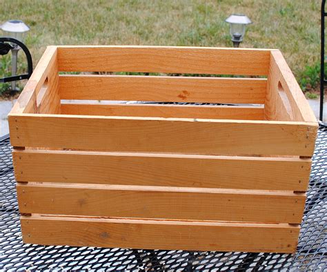 Diy Wooden Crate Projects Plans Free Pdf Download