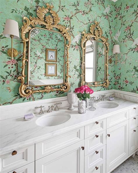 74 Best The Chinoiserie Powder Room Images On Pinterest Bathroom