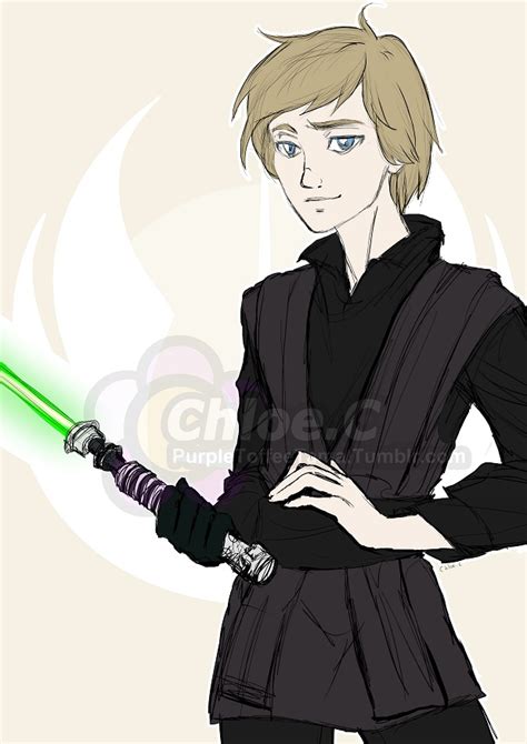 Luke Skywalker By Toffee Tama On Deviantart Jedi Grand Master The