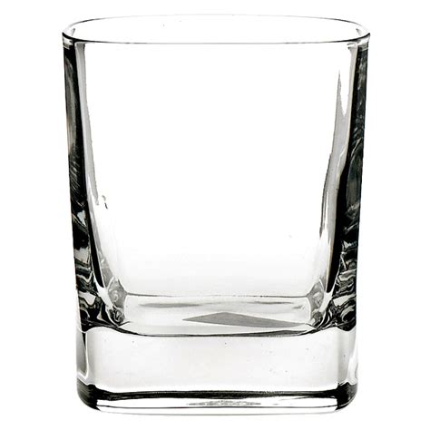 Strauss Square Base Double Old Fashioned Tumblers 10 2oz 290ml