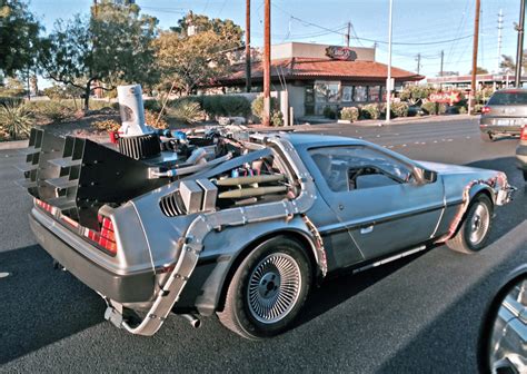 Back To The Future Delorean Arrives 1 Year Too Early Las Vegas 360