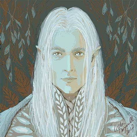 Celeborn By Ulla Thynell History Of Middle Earth Middle Earth Art