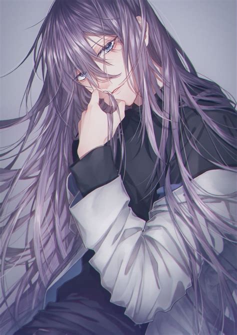 Pin By 🌟iva🌟 On Hypnosis Mic Anime Purple Hair Handsome Anime