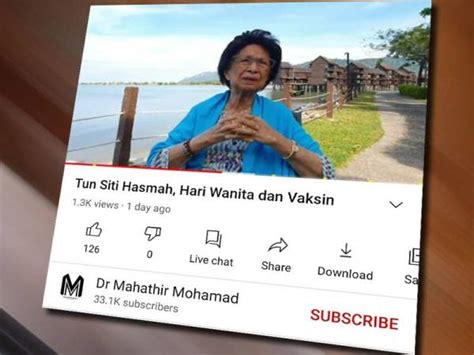 Siti hasmah binti haji mohamad ali is the wife of the 4th prime minister of malaysia, tun dr. Tun Siti Hasmah perjelas sebab terima vaksin fasa pertama