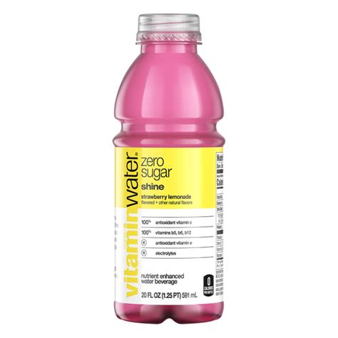 Save On Glaceau Vitaminwater Zero Shine Strawberry Lemonade Water Beverage Order Online Delivery
