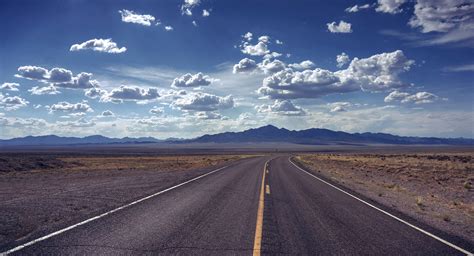 Photo Of Empty Road During Broad Daylight Extraterrestrial Highway Hd