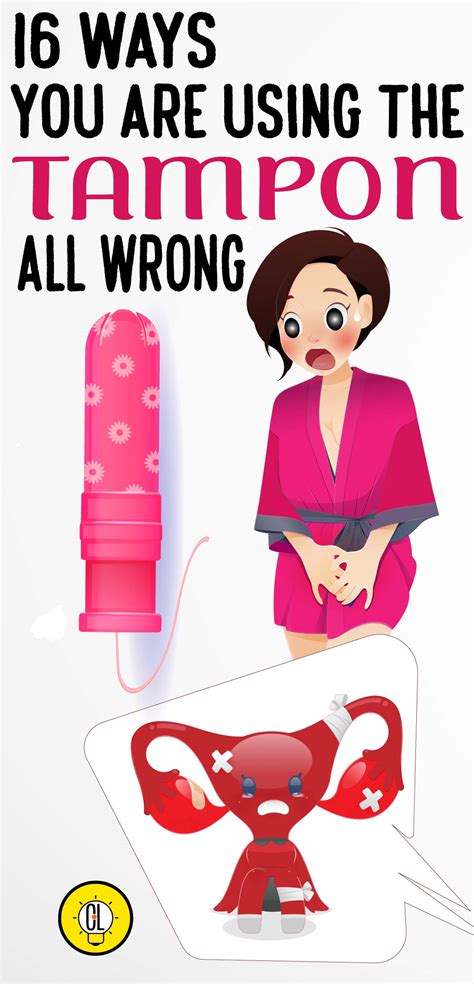 Tampons For Periods 16 Ways You Are Using Them All Wrong Listpink