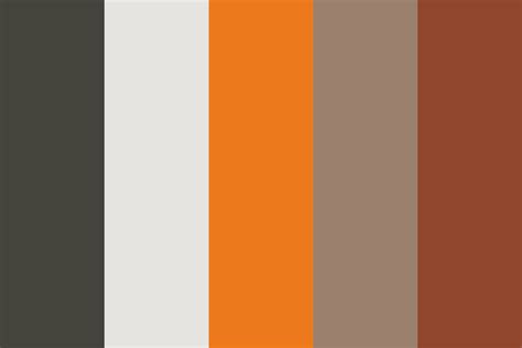 Orange Gray Color Scheme Rona Mantar